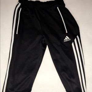 black adidas sweat pants